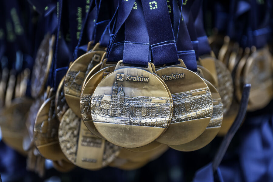 medal cracovia maraton