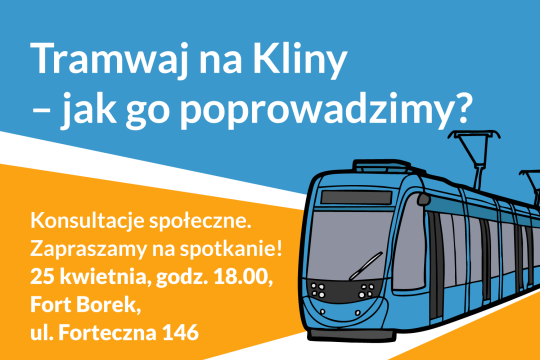 Tramwaj do os. Kliny – realizowane są konsultacje
