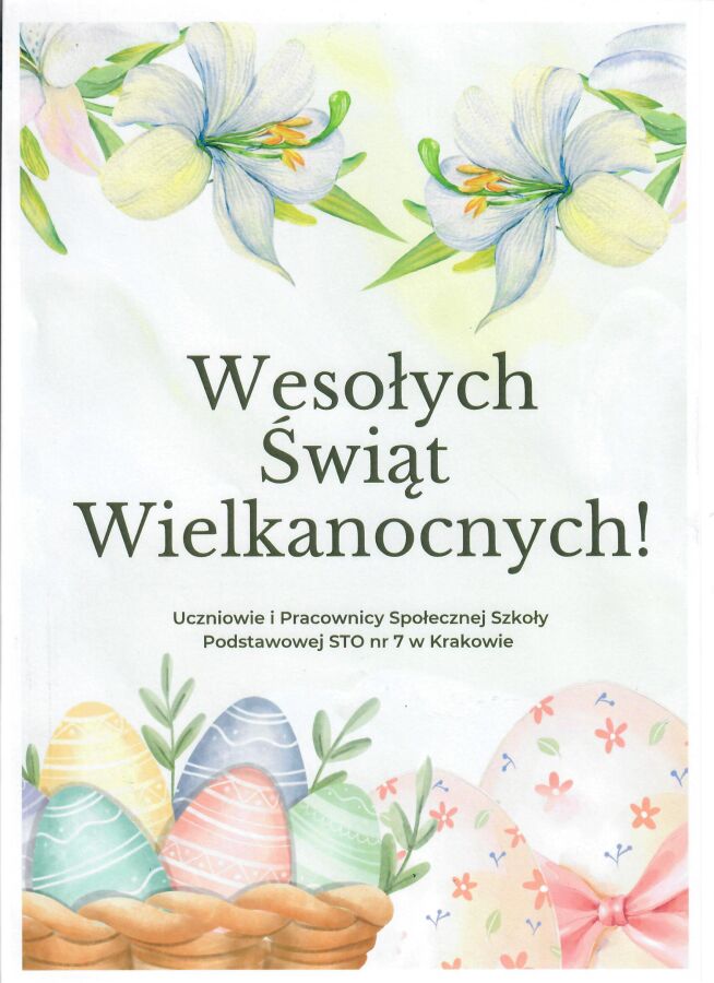 Wielkanocne podarunki od uczniów.