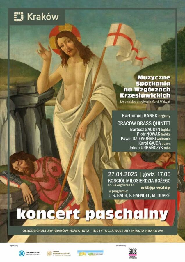 Koncert Paschalny plakat