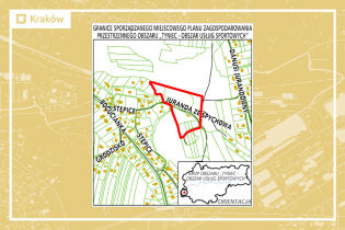 Jaki plan miejscowy dla obszaru usług sportowych w Tyńcu? Ruszyły prace nad planem Granice projektu miejscowego planu zagospodarowania przestrzennego obszaru „Tyniec – obszar usług sportowych”