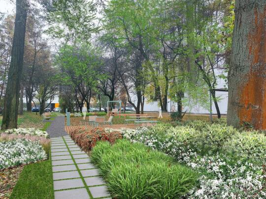 Skwer przy ul. Galicyjskiej i ul. Centralnej stanie się miejscem do wypoczynku i integracji