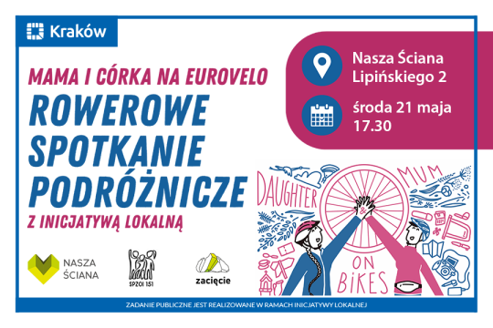 Grafika przedstawia zaproszenie do wzięcia udziału w wydarzeniu pod nazwą Lokalnie Zakręceni – Wkręć się w Działanie