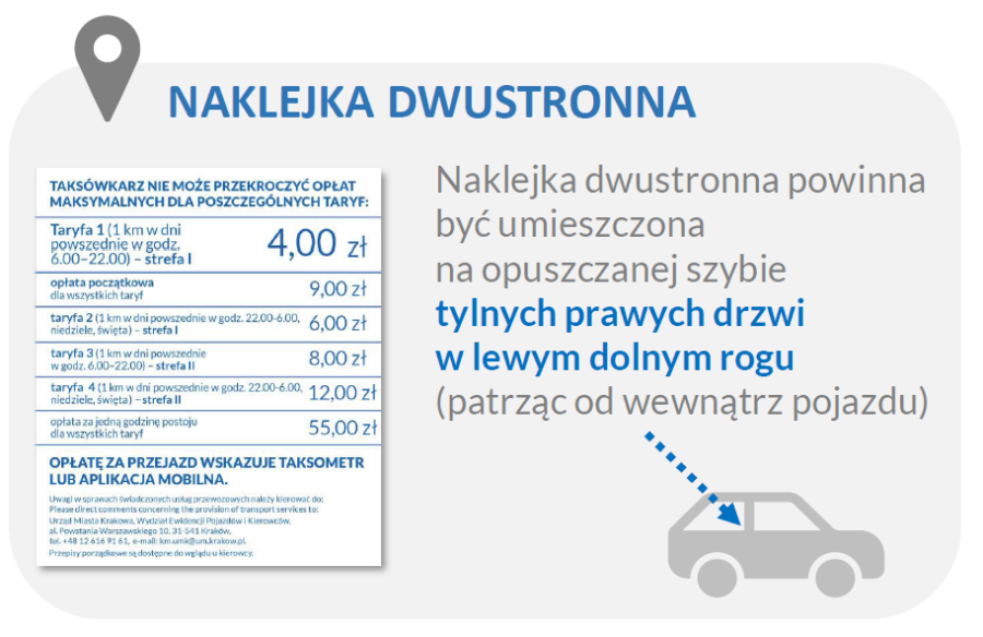 Informacja o cenniku