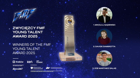 Oto laureaci konkursu FMF Young Talent Award