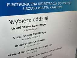 Bez kolejek w Urzędzie Miasta Krakowa. Zarezerwuj wizytę przez internet