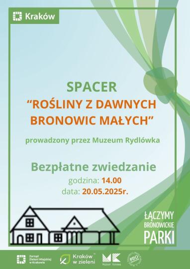 Roślinny spacer w Bronowicach Małych