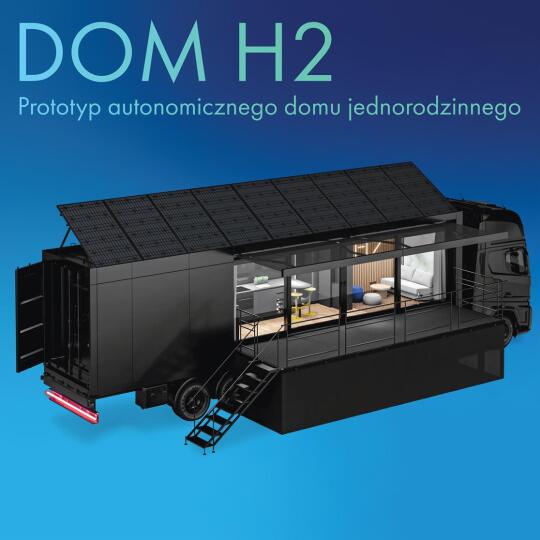 Prototyp domu zasilanego wyłącznie wodorem i fotowoltaiką powstał w AGH