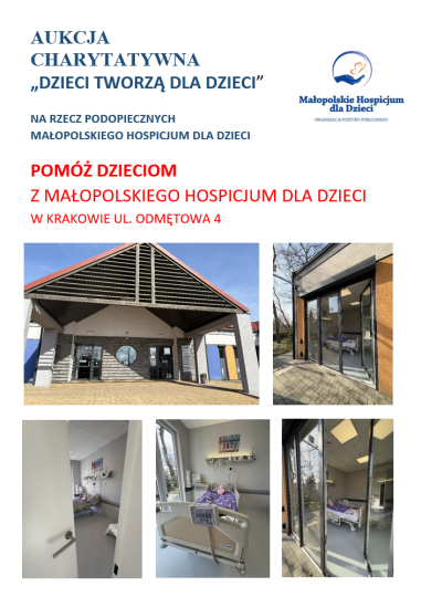 „Dzieci tworzą dla dzieci” – aukcja już 7 czerwca!