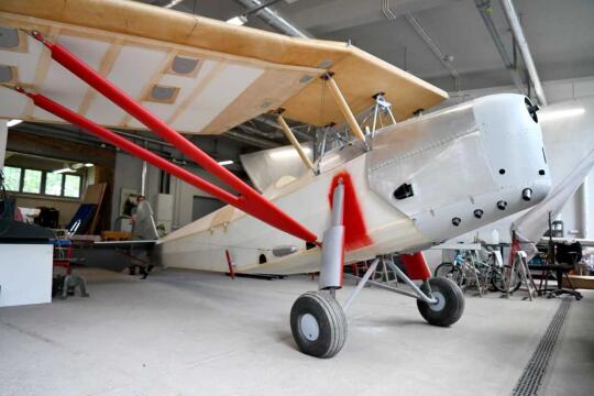 Replika RWD-8 wzbogaci wystawę Muzeum Lotnictwa Polskiego