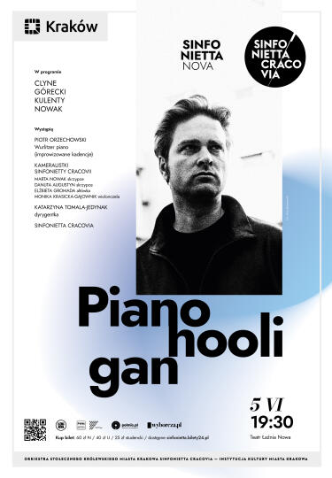 Pianohooligan w Nowej Hucie w ramach cyklu Sinfonietta Nova
