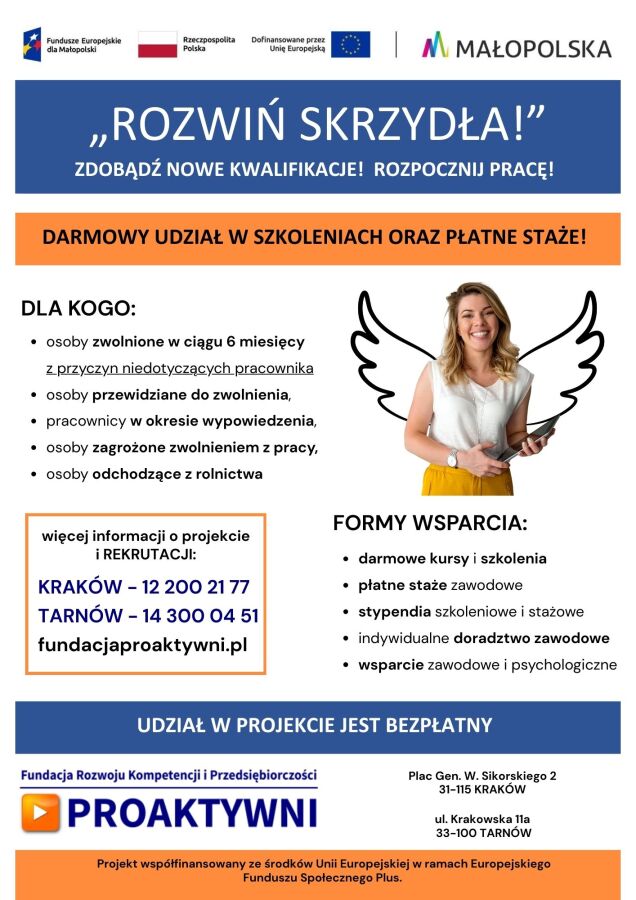 Rozwiń skrzydła szkolenie