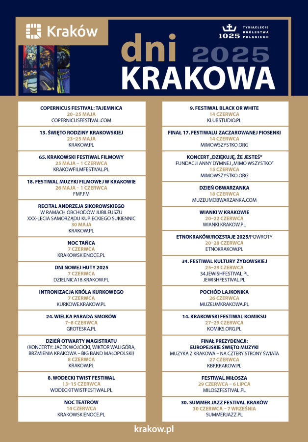 Dni Krakowa czas zacząć