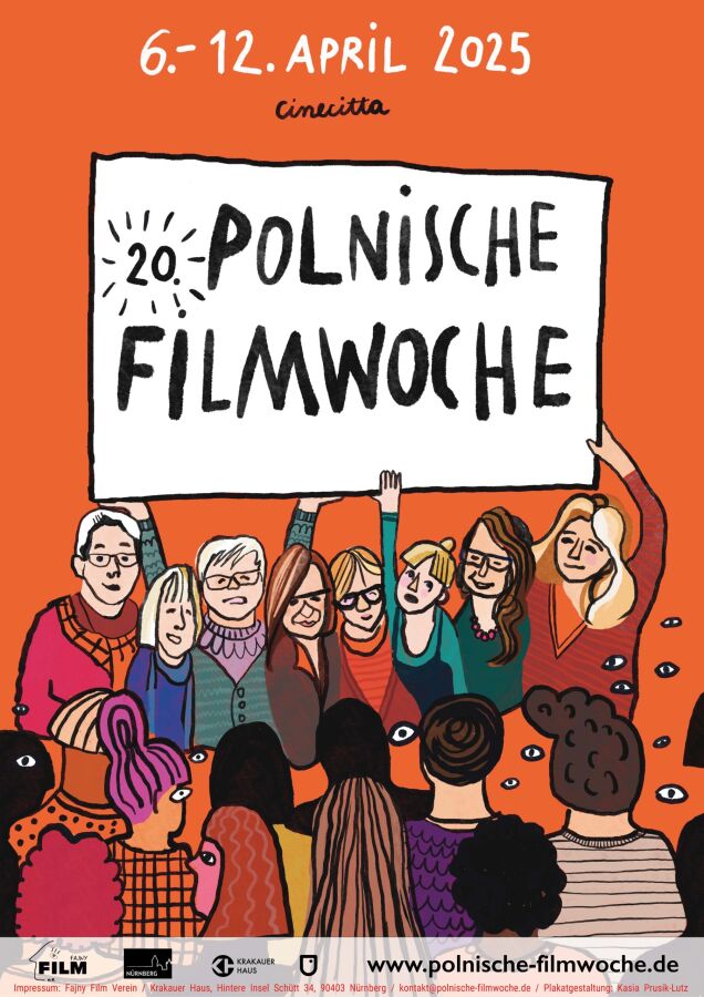 Plakat 20. Tydzień Filmu Polskiego