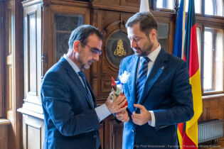 Delegacja z Bawarii odwiedza Kraków Delegacja z Bawarii odwiedza Kraków