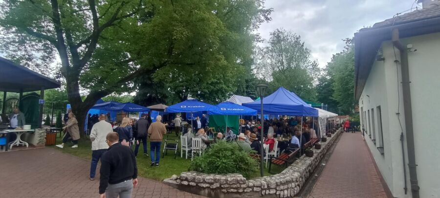 Piknik w Domu Pomocy Społecznej na Krakowskiej.
