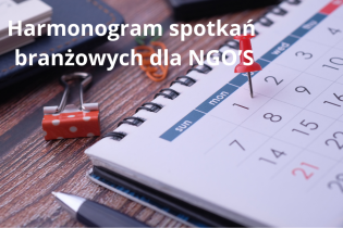 Zaproszenie na spotkania branżowe dotyczące założeń do Programu Współpracy . Fot. Wydział Polityki Społecznej, Równości i Zdrowia