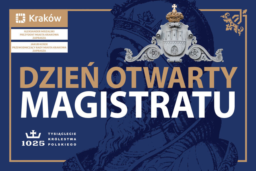 Na grafice znajduje się hasło Dzień Otwartego Magistratu