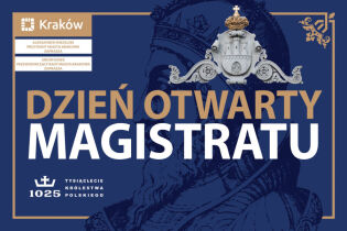 Na grafice znajduje się hasło Dzień Otwartego Magistratu