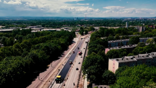 Postępują prace przy rozbudowie ul. Kocmyrzowskiej Rozbudowa ulicy Kocmyrzowskiej
