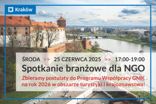 NGO spotkanie branżowe banner. Fot. Organizacje Pozarządowe