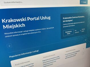 Krakowski Portal Usług Miejskich – prace serwisowe Krakowski Portal Usług Miejskich