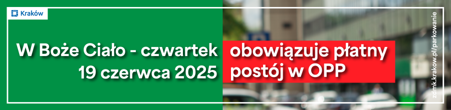 boże ciało, płatny postój