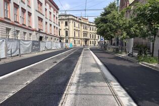 Remont na ul. Franciszkańskiej dobiega końca. Tramwaje wracają 19 czerwca