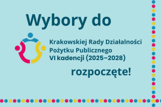 grafika zachęcająca do udziału w głosowaniu na członków KRDPP. Fot. Wydział Polityki Społecznej, Równości i Zdrowia