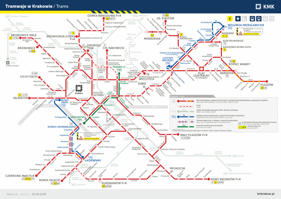 mapa zmian w kmk
