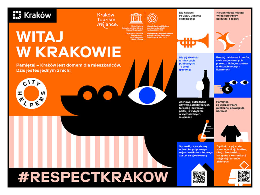 city helpers, respect krakow, 2024