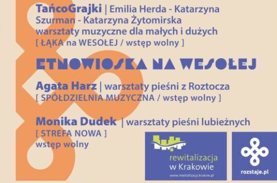 etnowioska na wesołej plakat informujący o wydarzeniu 21-22 czerwca 