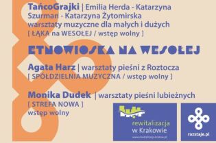 etnowioska na wesołej plakat informujący o wydarzeniu 21-22 czerwca 
