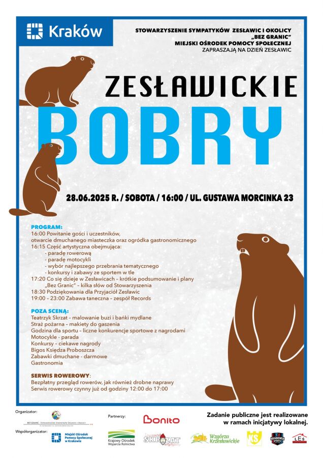 Zesławickie bobry 2025