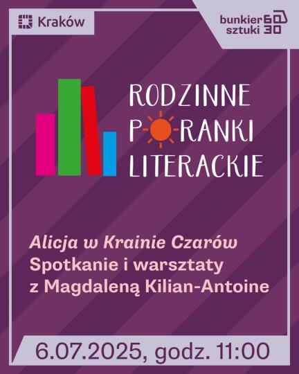 „Rodzinne poranki literackie” w Bunkrze Sztuki