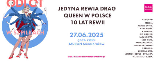 „OdLOT w szpilkach” − jubileusz Jedynej Rewii Drag Queen w Polsce
