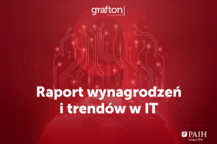 Okładka raportu "Raport wynagrodzeń i trendów w branży IT 2025".