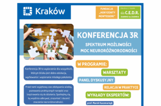 Plakat informujący o konferencji 3R
