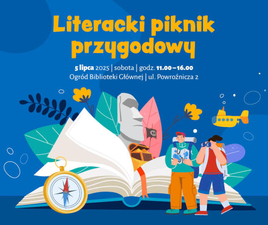 Literacki piknik przygodowy z Biblioteką Kraków