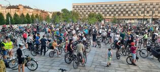 Podsumowanie rowerowego półrocza w Krakowie 3. Nocny Przejazd Rowerowy