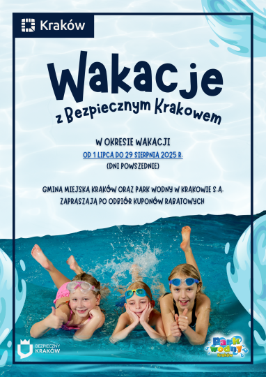 Bezpieczne wakacje w Parku Wodnym