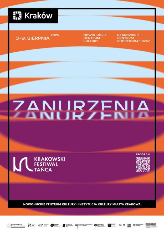 Krakowski Festiwal Tańca plakat
