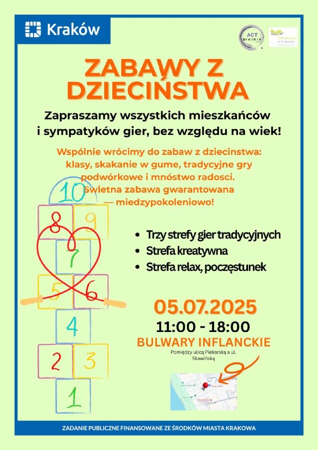 zabawy z dzieciństwa