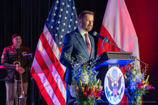 Prezydent Miszalski na świecie niepodległości USA