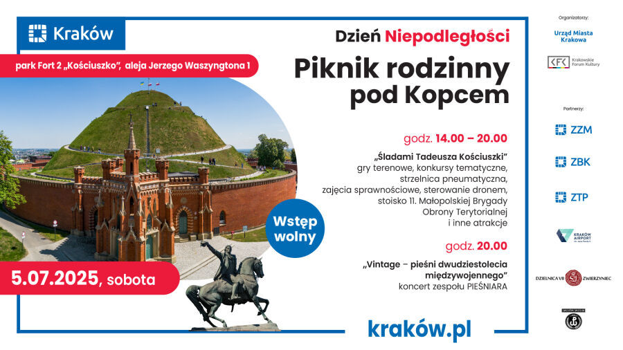 Piknik rodzinny pod kopcem Kościuszki 2025