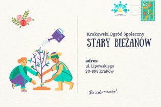 Twórcze lato w Ogrodzie Społecznym „Stary Bieżanów”