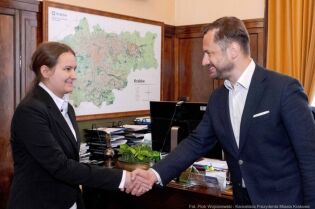 Sukces młodych Krakowian na Międzynarodowej Olimpiadzie Matematycznej Magdalena Pudełko i Prezydent Miasta Krakowa