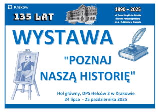Otwarcie wystawy jubileuszowej z okazji 135-lecia Domu Pomocy Społecznej im. Ludwika i Anny Helclów w Krakowie.