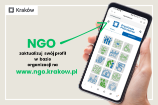 Zmiany w bazie na ngo.krakow.pl. Fot. Wydział Polityki Społecznej, Równości i Zdrowia