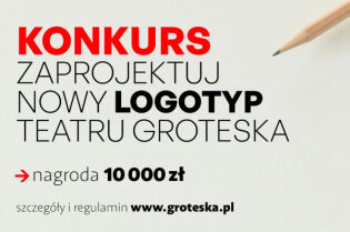 Konkurs na logo Teatru Groteska.